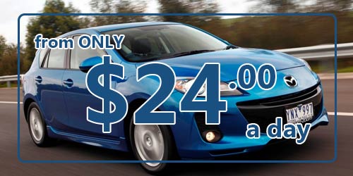 Car rental from $24 a day